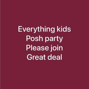 Kids Posh Party Invitation